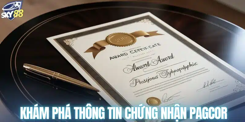 Khám phá thông tin chứng nhận PAGCOR